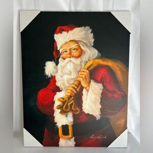 Dollar General Christmas Santa Clause Canvas 2024